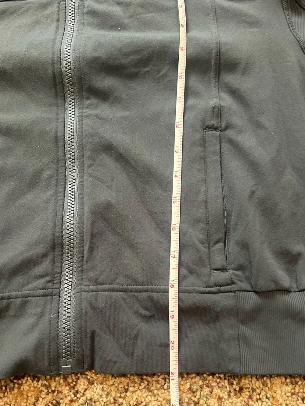 LULULEMON GET STARTED MESH DRAPE-BACK CROPPED JACKET - Picture 10 of 10
